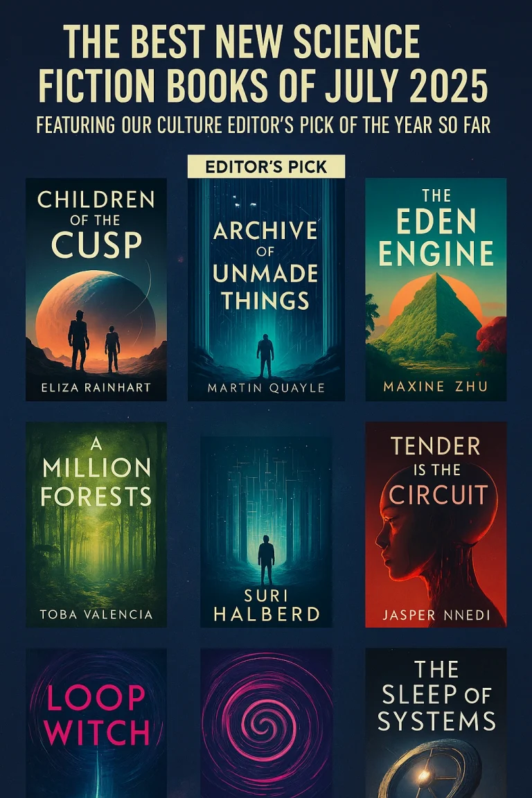 The Best New Science Fiction Books of July 2025: Featuring Our Culture Editor’s Pick of the Year So Far